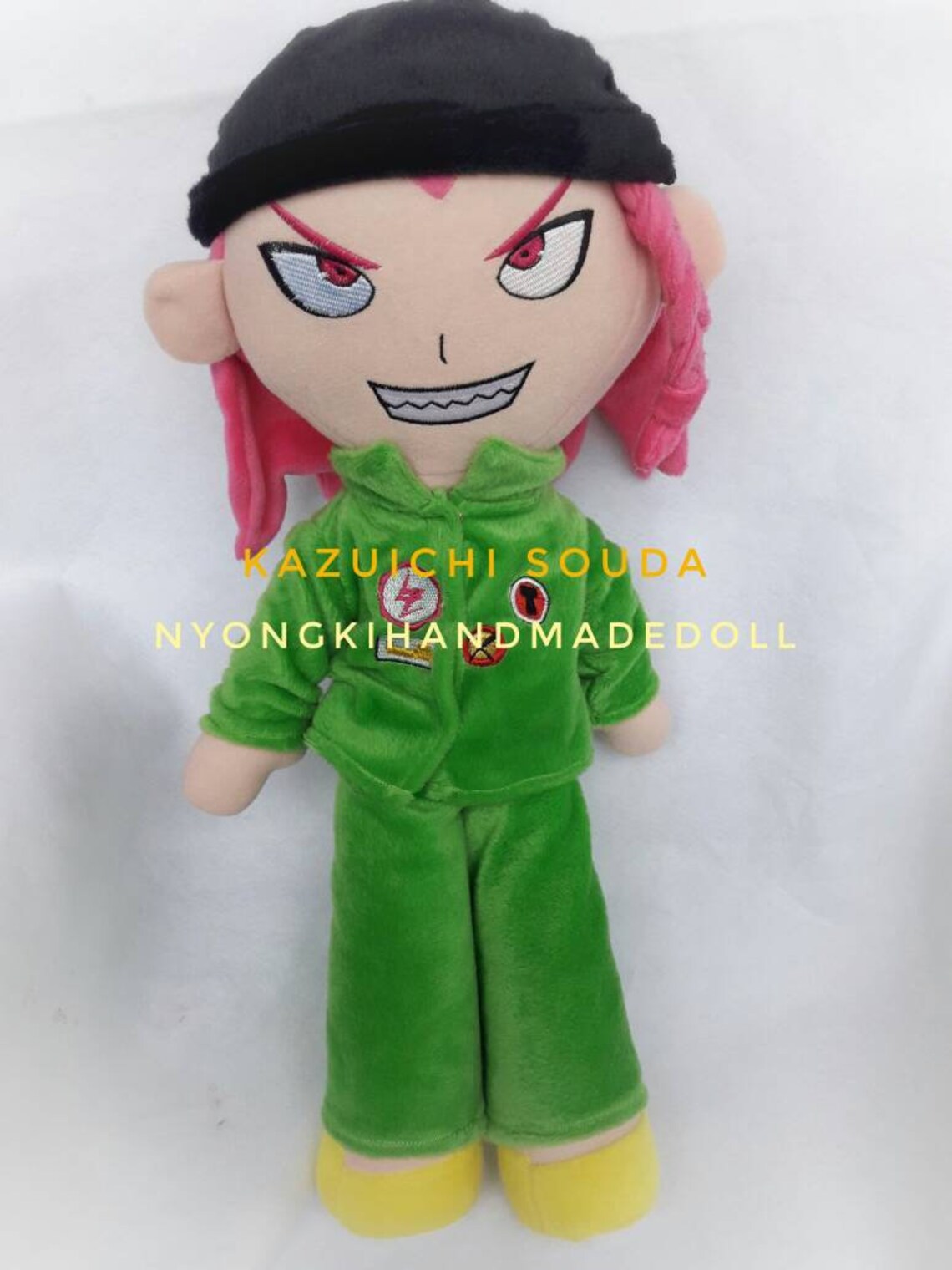 Kazuichi Souda from Danganronpa 50cm Custom Plushie Make | Etsy