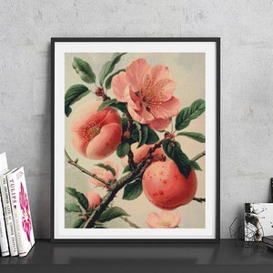 JMP0554_peach, cross stitch pattern PDF, full coverage Hand embroidery pattern, Counted Cross Stitch, Instant PDF Download
