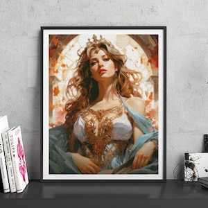 JMP0151_queen, full coverage cross stitch pattern PDF, Cross Stitch chart, Counted Cross Stitch pattern, Instant PDF Download