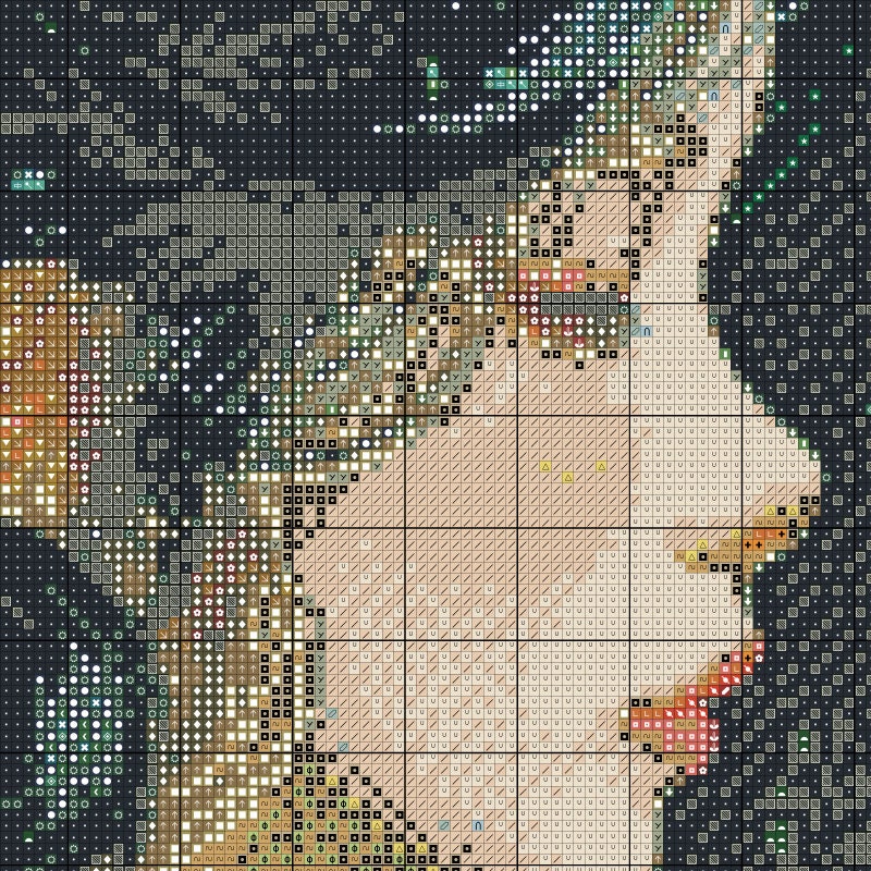 JMP0668 Hometown PDF Cross Stitch Pattern Full Coverage Instant ...