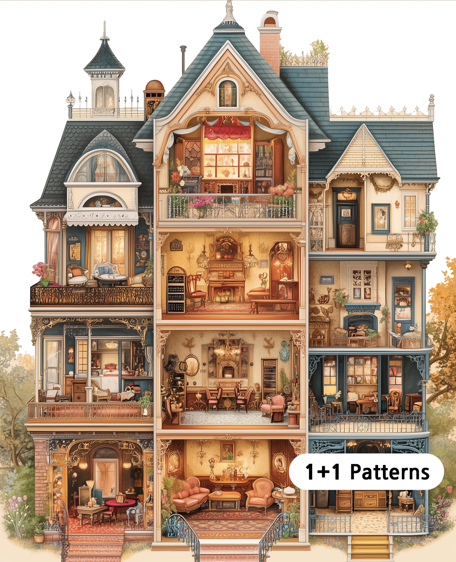 Victorian doll house - Etsy 日本