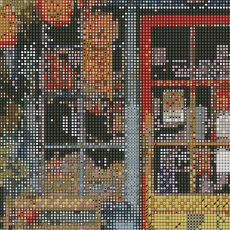 Jmp0314_small Shop, Cross Stitch Pattern PDF, Full Coverage Jmp0314_small Shop, Cross Stitch Pattern PDF, Full Coverage