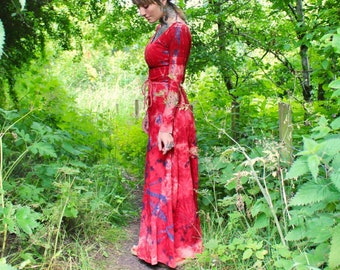 The Ohmni Dress • Elegant Maxi Dress • Long Sleeve Dress • Goddess Wear • Ceremony Dress • Calluna
