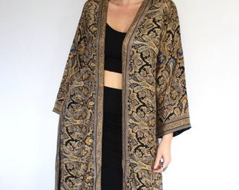 kimono maxi jacket