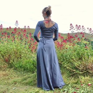 The Ohmni Dress • Elegant Maxi Dress • Long Sleeve Dress • Goddess Wear • Ceremony Dress • Calluna