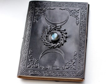 Leather Crystal Journals