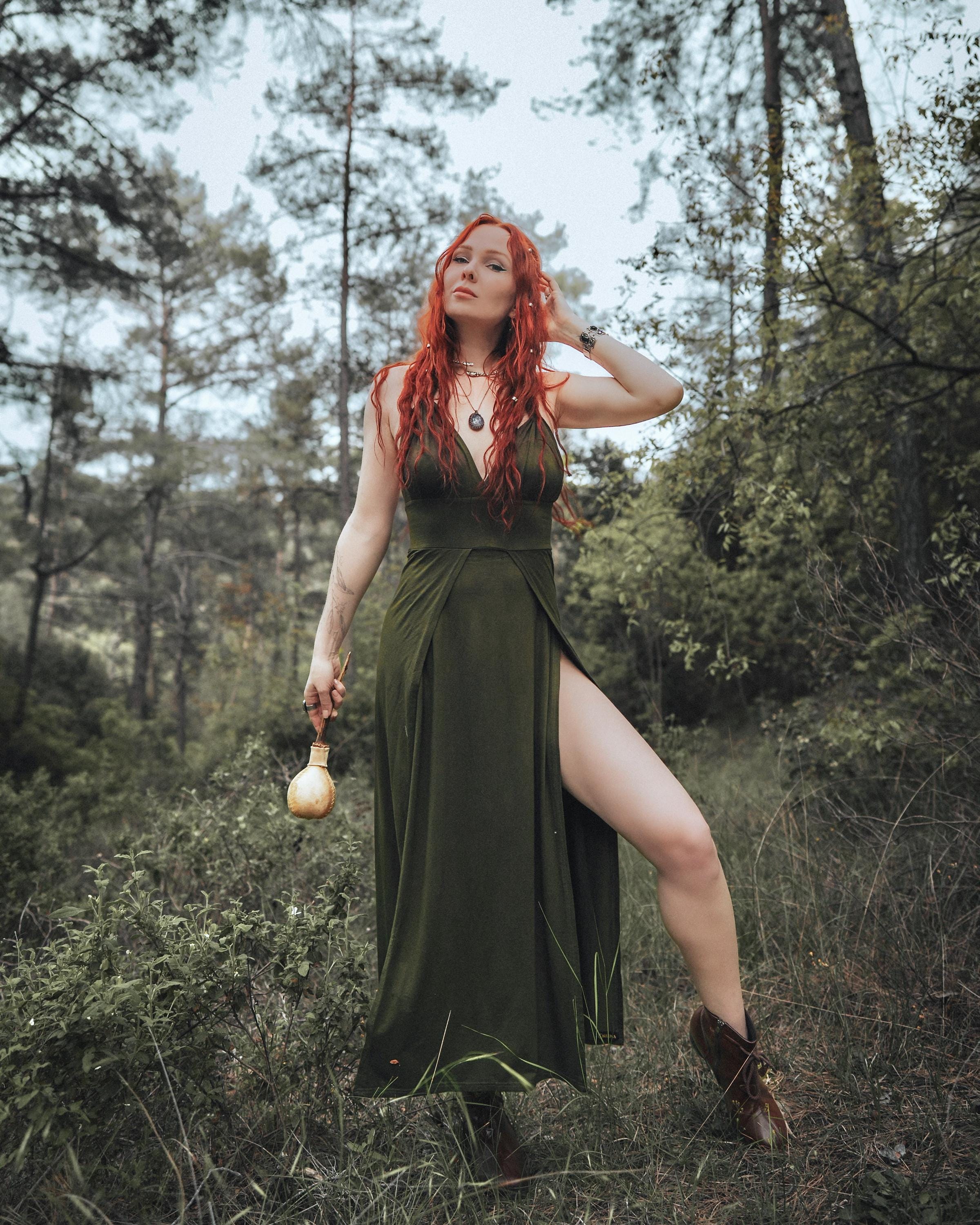 extreme high slit dress collection-shirt-dresses