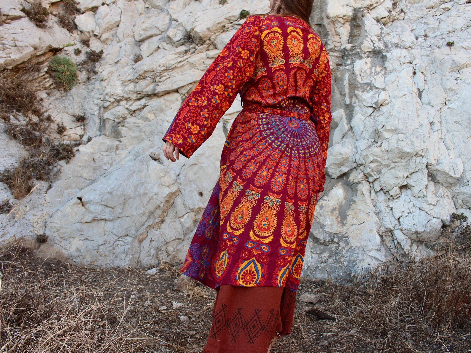 Short Mandala Kaftan- Temporary out of stock! main image 1