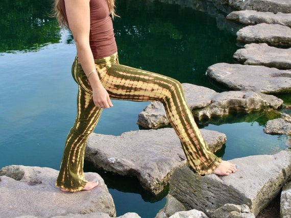 Tie Dye Flared Yoga Broek 8 KLEUREN 