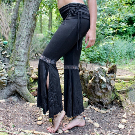 Lace Yoga Capri Pants ATS Tribal Fusion 