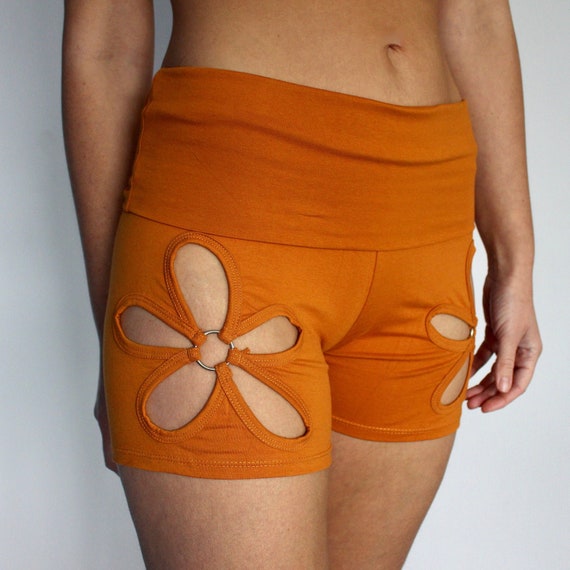 Cut out booty best sale shorts