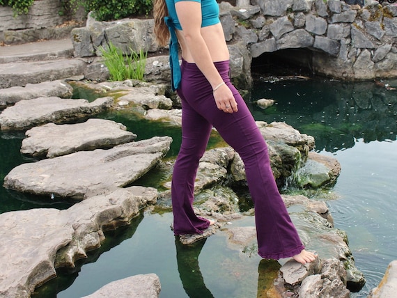 Lilac top yoga pants