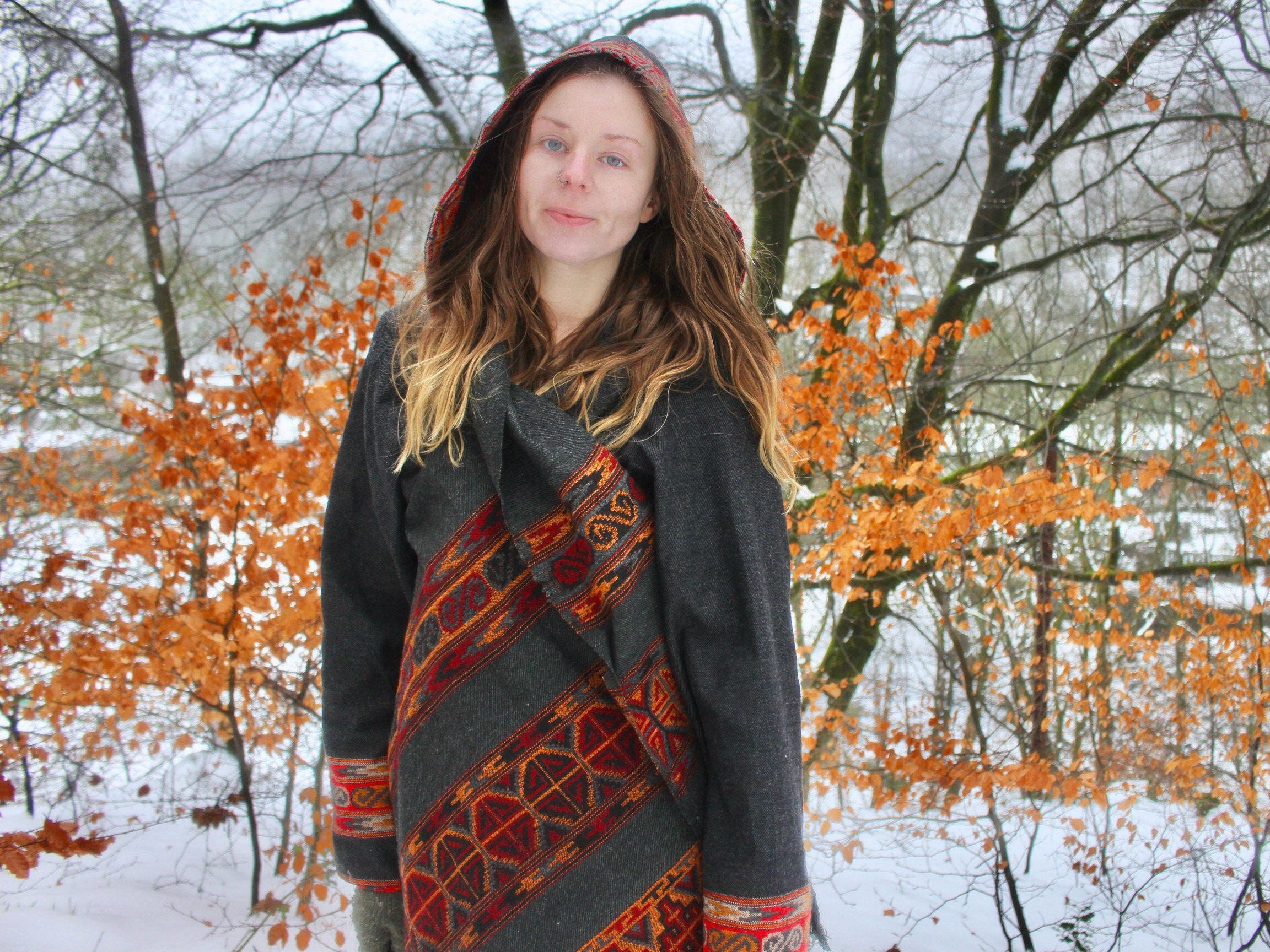 long cape jacket india