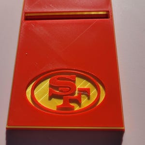 NFL Card Display Stand – Holds Graded and Top Loader Cards, 4x6.5 Inches, Perfect for Organizing and Showcasing Your Collection