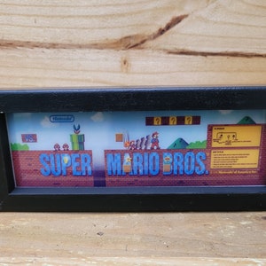 Super Mario Bros. Arcade Sign Arcade Marquee