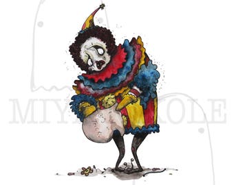 Bo the Clown: Bag O' Tricks Print