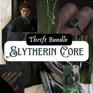 Thrifted Bundle Dark Academia Style Clothing Gift Box