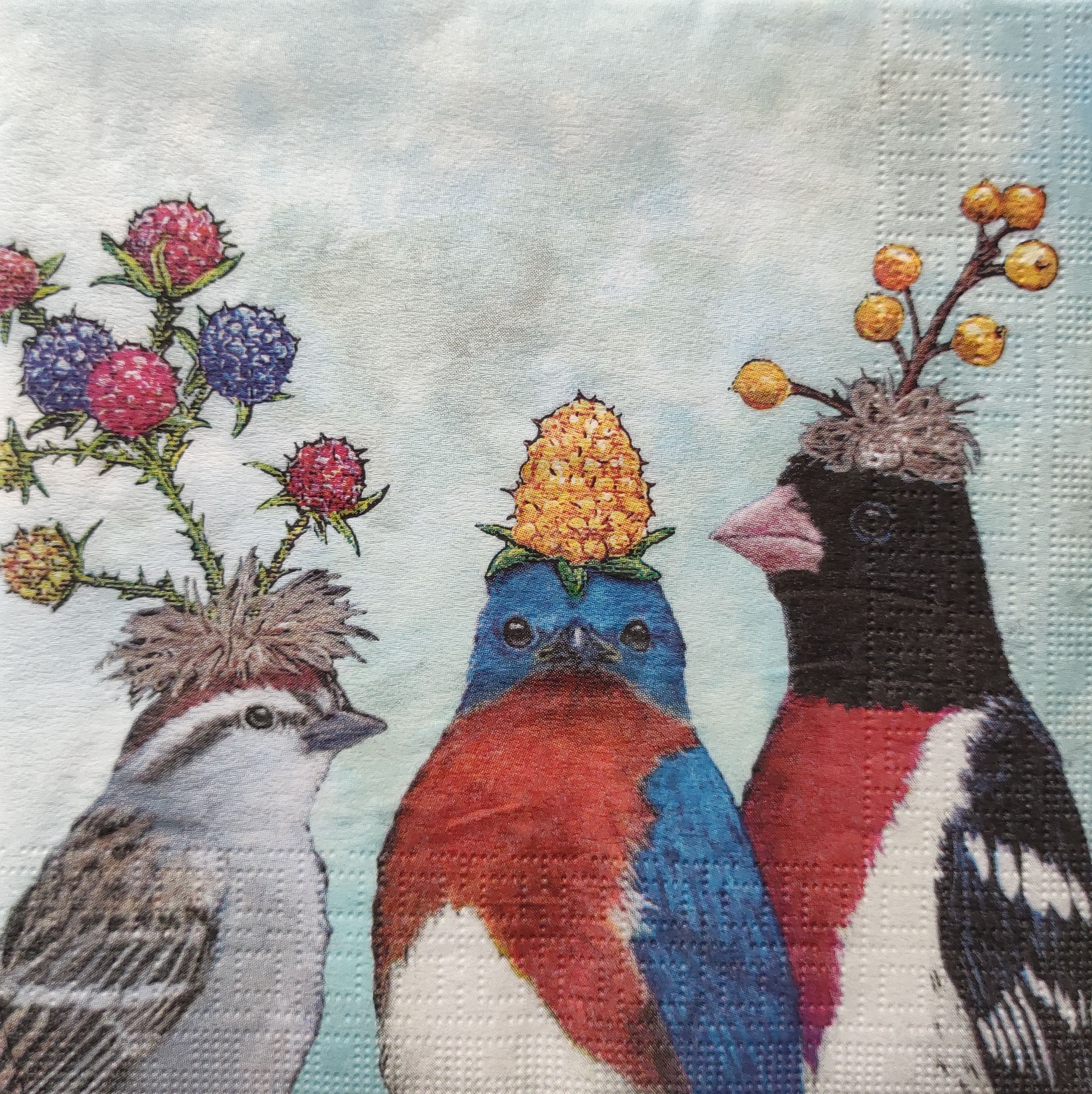 3 Decoupage Animals Napkins Vicki Sawyer Paper Napkin for Etsy