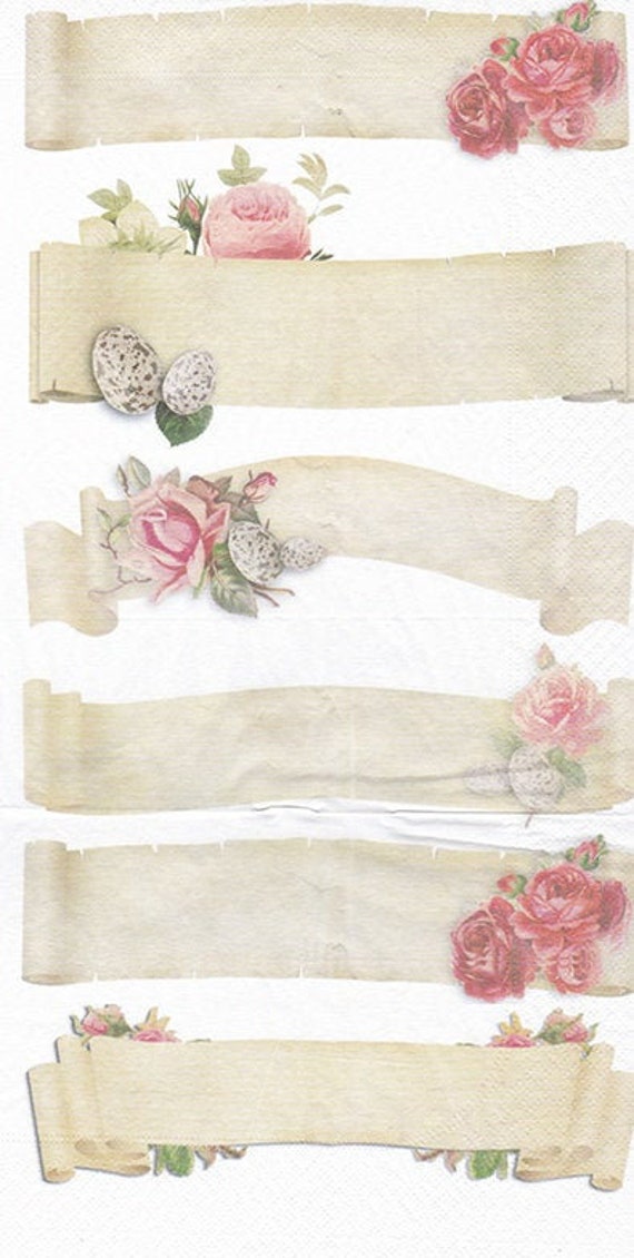 High Quality 3 PLY for Decoupage and other crafts... 2 Paper Napkins Serviettes