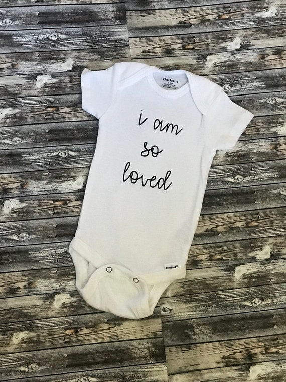 loved baby onesie