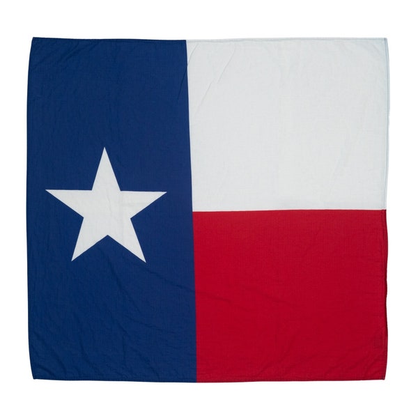 Texas Lone Star State Flag Muslin Baby Blanket Organic Cotton Swaddle Blanket - 47" x 43" - Receiving Blanket Baby Gift for Boys or Girls