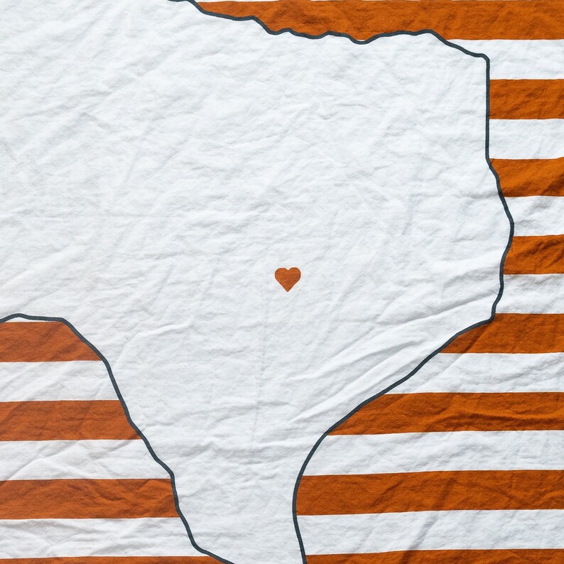 Austin Texas Baby Blanket Organic Cotton Muslin Swaddle Etsy