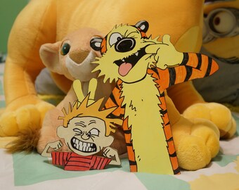 Calvin and Hobbes Wall Decor, Handmade Calvin and Hobbes Wall Art, #Calvin and Hobbes