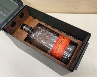50 cal Ammo Can Liquor Box Digital Design – Laser & CNC Cut File | DIY Bar Gift Project
