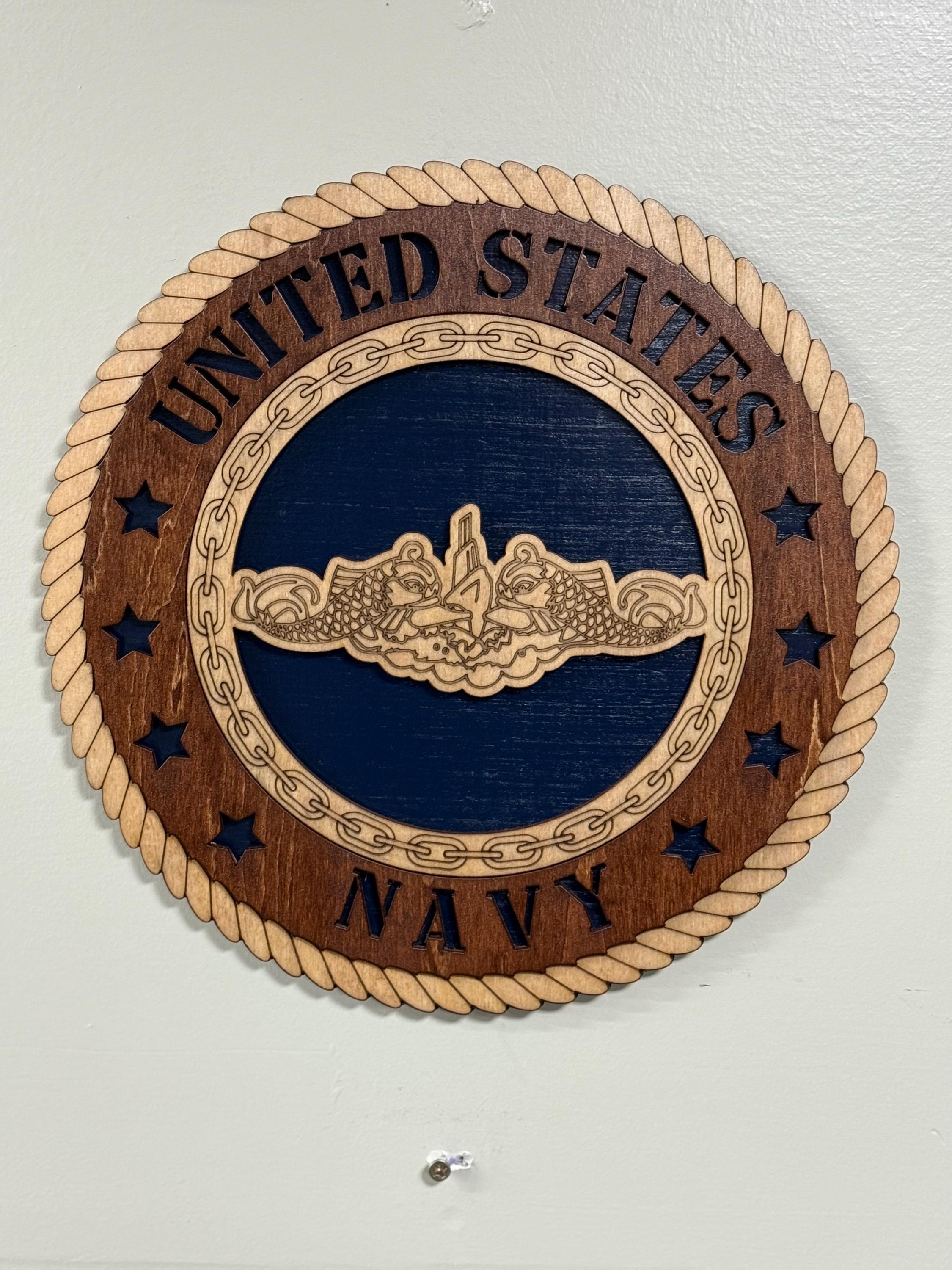 Submarine Dolphins Plaque - Etsy