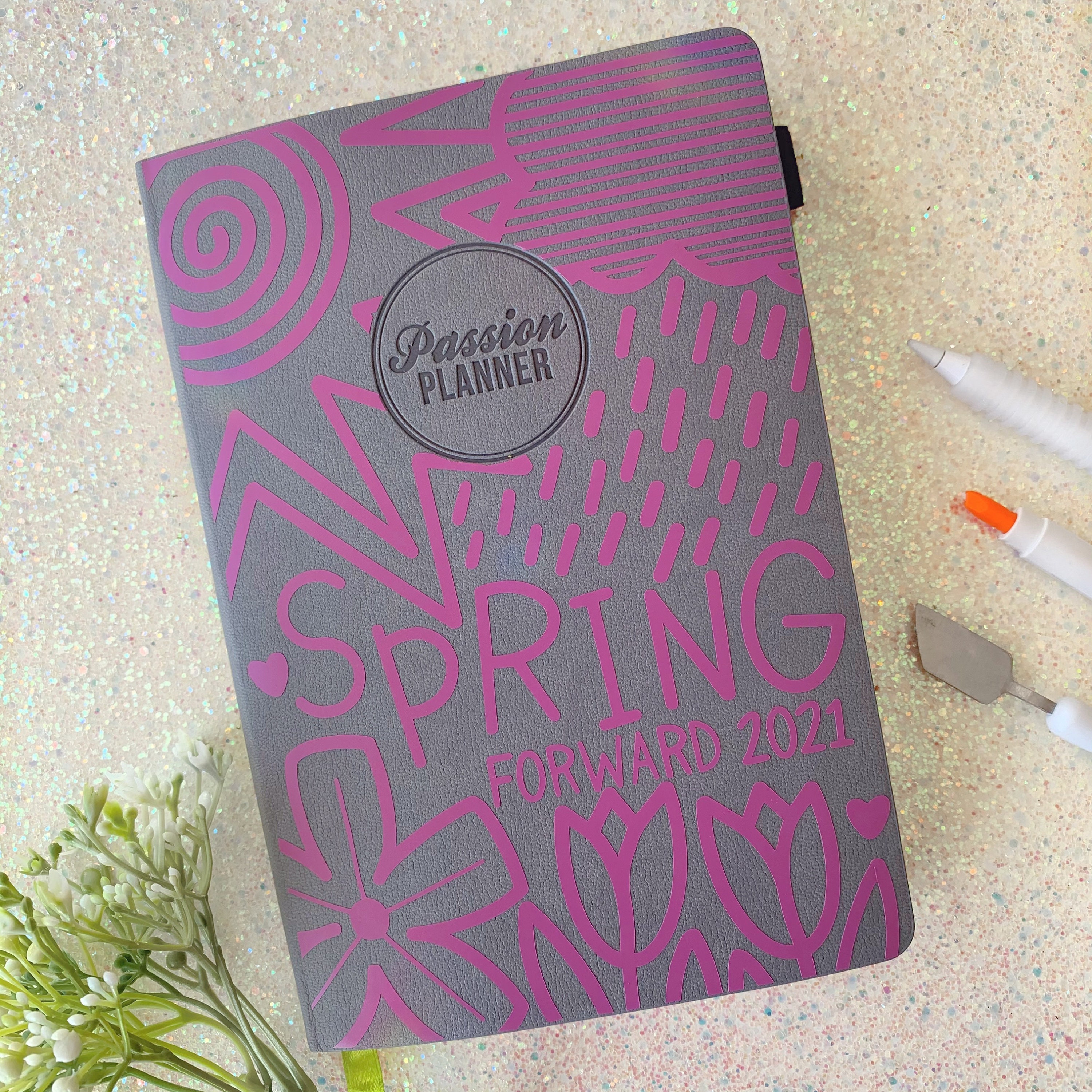 Custom Personalized Passion Planner Cover Vinyl Sticker Etsy