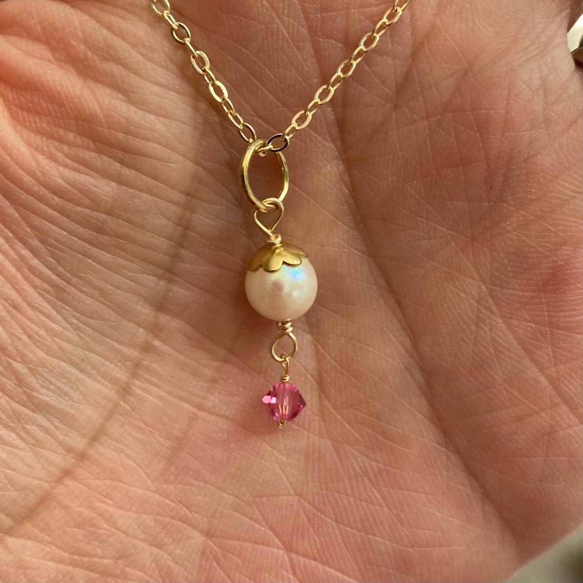 Akoya pearl necklace