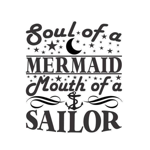Mermaid and Sailor - Etsy