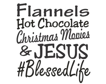 Flannels and Chocolate Shirt/ Decal Vector Cuttable File. svg,dxf,png pdf