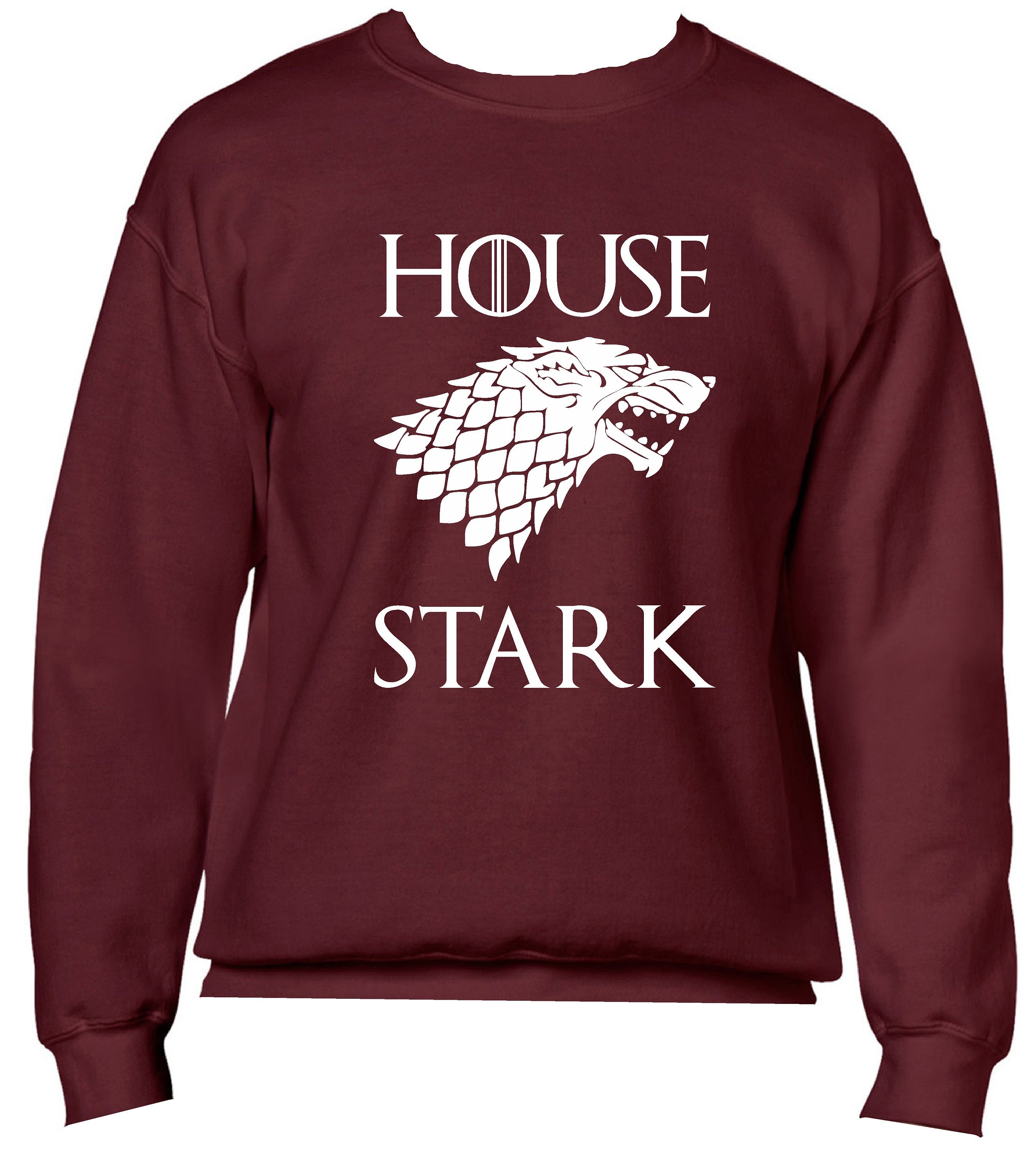 House Stark Sweatshirt Winterfell Game of Thrones Khaleesi GoT Gift Winter