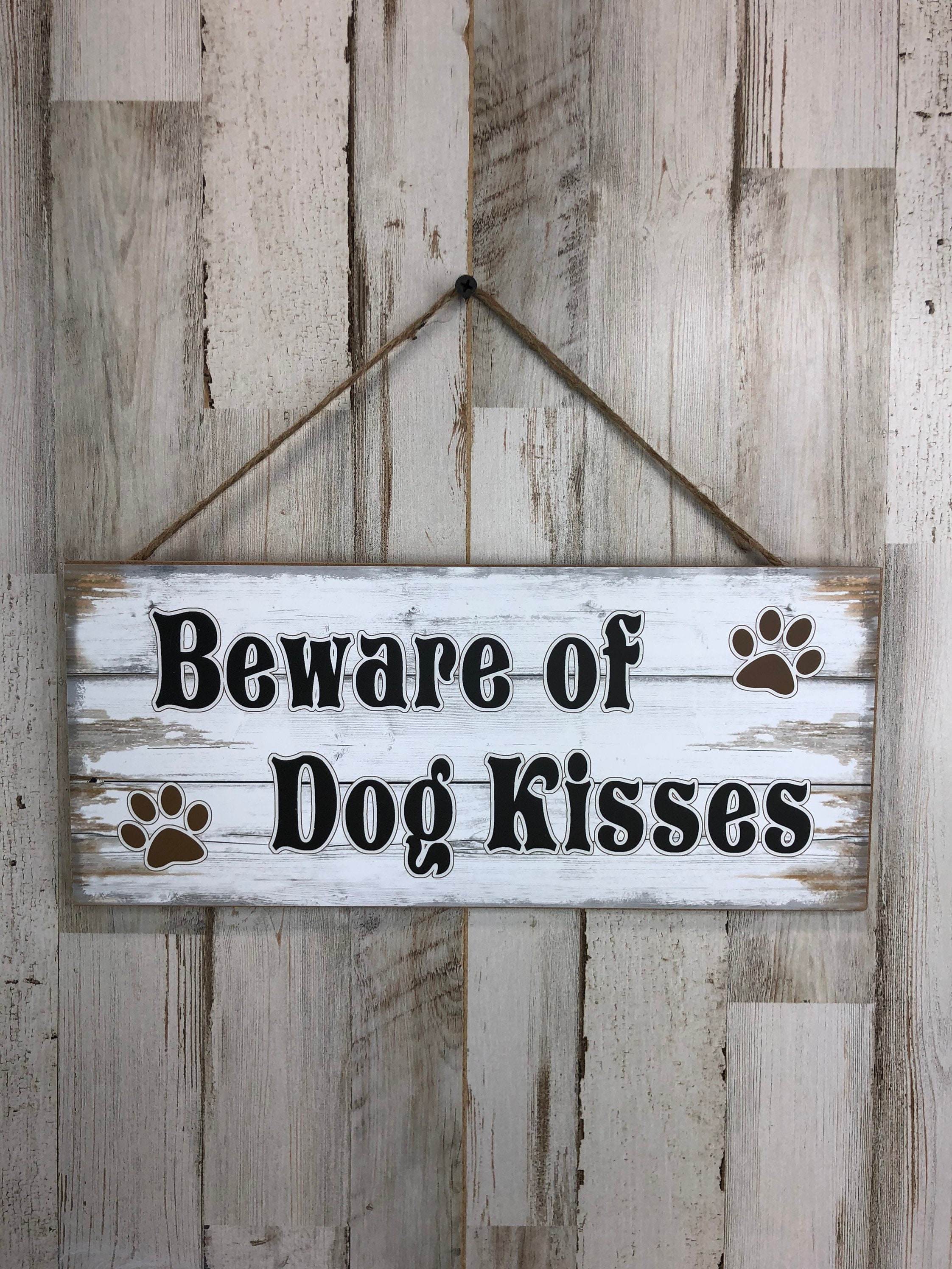 Dog Sign For Front Door Pet Sign Dog Sign Wreath Etsy