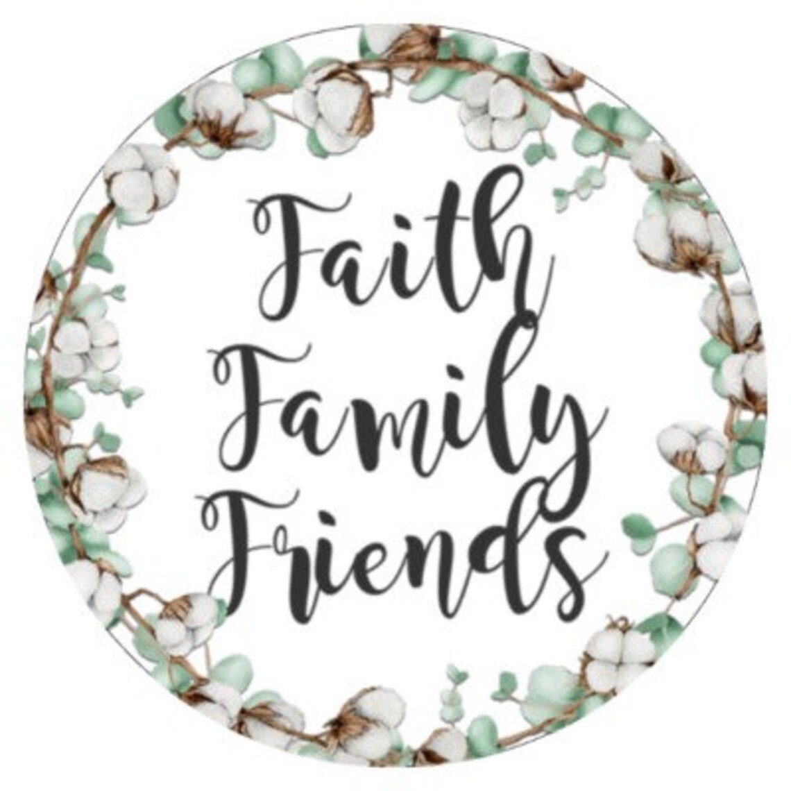 Faith Family Friends Sign House Wreath Sign Sign For Front | Etsy