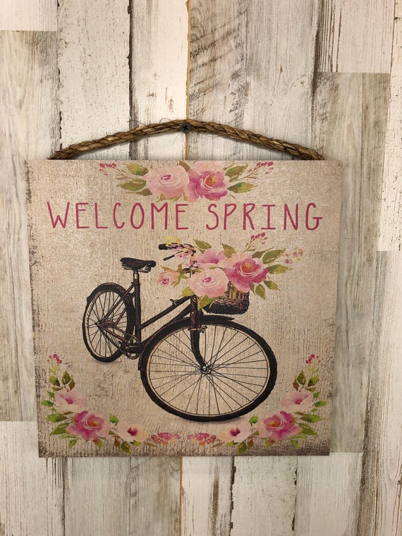 Spring Bicycle for Front Door Vintage Bicycle LED Wreath Vintage Pink Bike Door Decor Flower Bike Door Hanger Spring Summer Decor Spring Bicycle for Front Door Vintage Bicycle LED Wreath Vintage Pink Bike Door Decor Flower Bike Door Hanger Spring Summer Decor