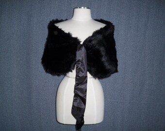 fur shrugs and boleros for evening dresses