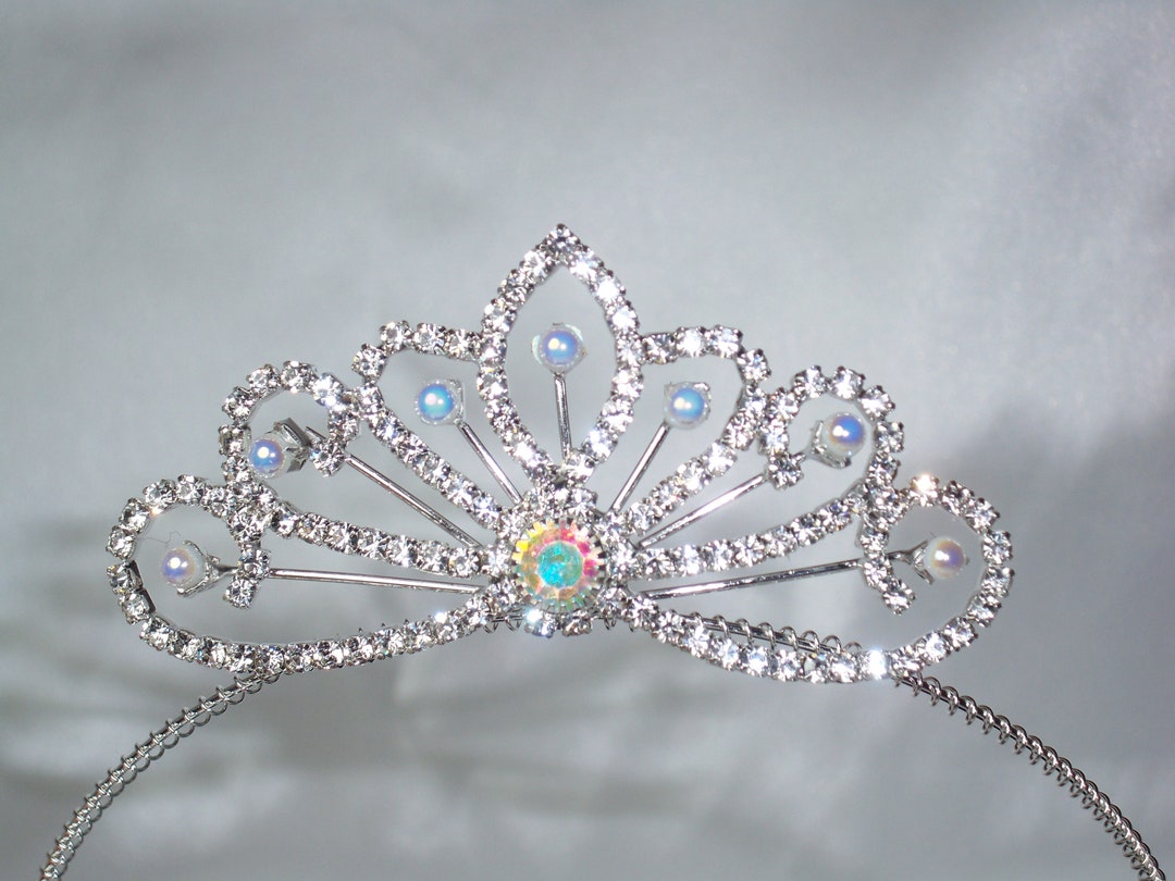 Childrens Toddler Tiara,flower Girl Tiara,princess Tiara, Birthday