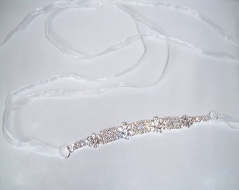 Rhinestone Flower Girl Tiara: Birthday Party Hairband