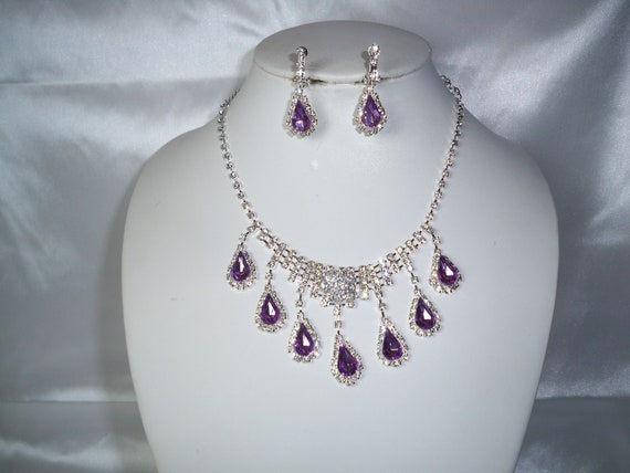 Flutter Forte Purple Necklace - Jewelry by Bretta