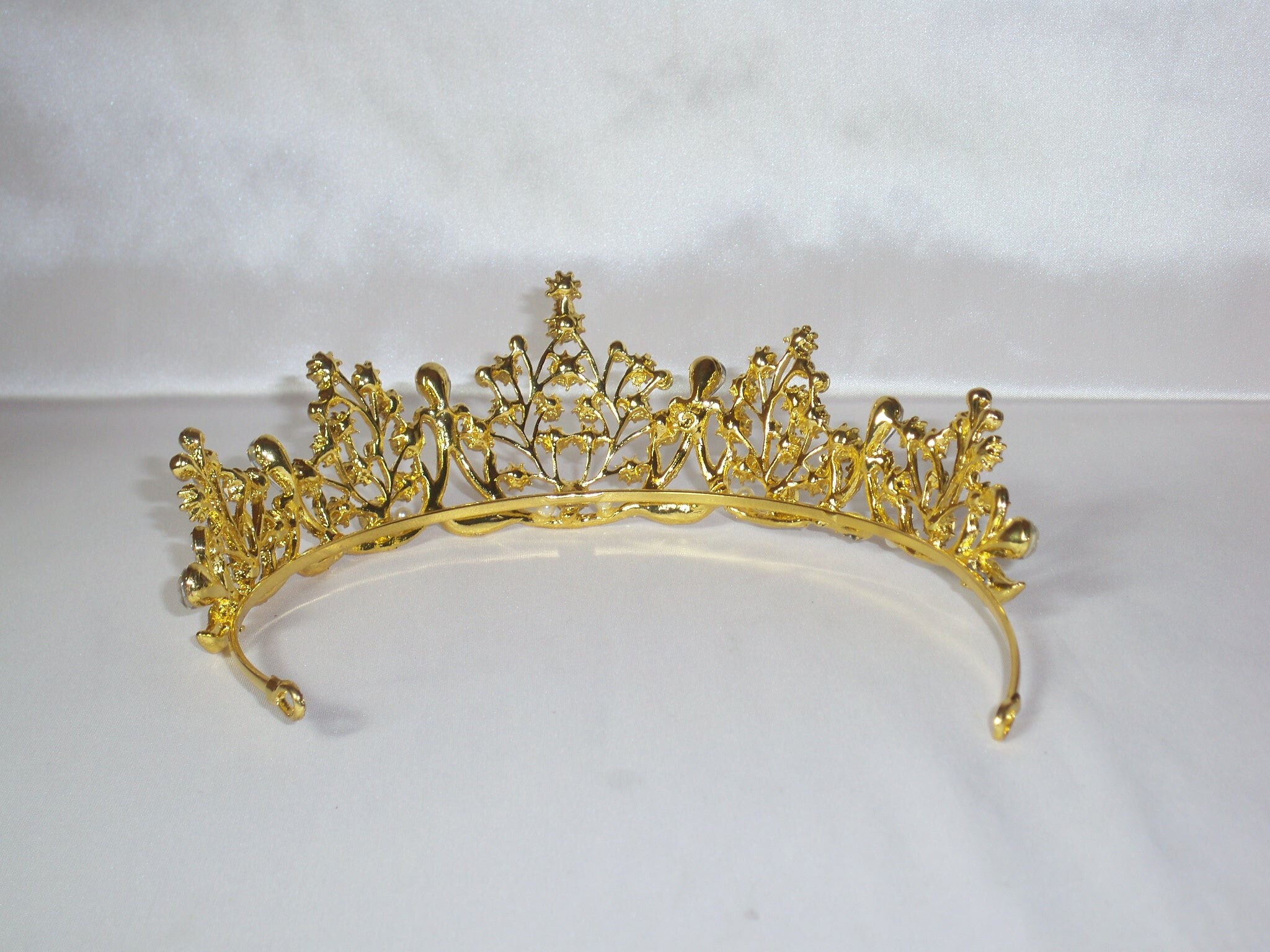 Solid gold best sale tiara
