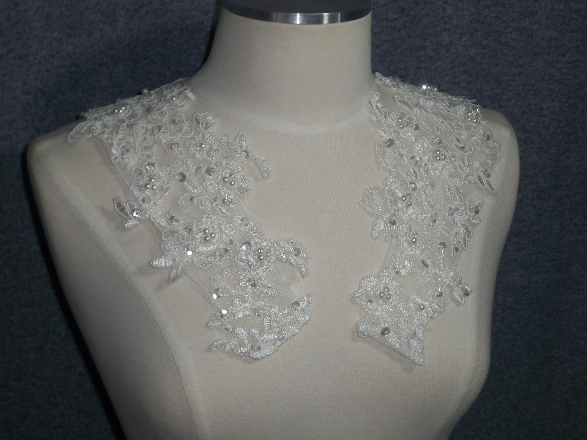 lace bridal straps