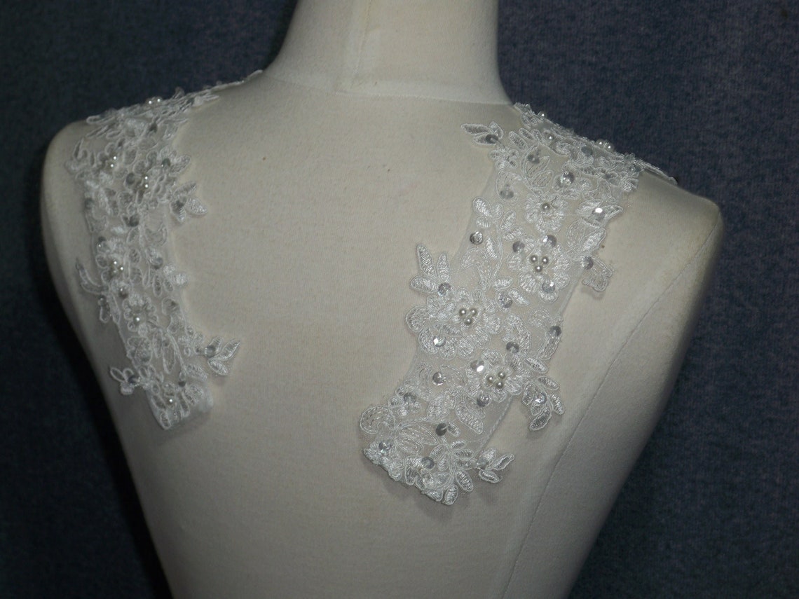 lace bridal straps