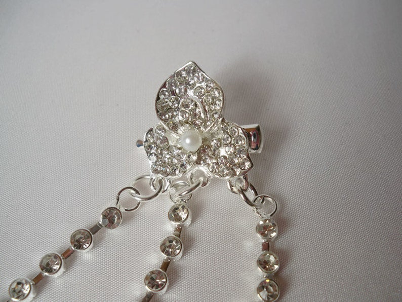Bridal head piece Bridal Hair Accessories,Bohemian Hair Band Vintage Wedding Tiaras Chains hair chain, rhinestone hairpiece tiara