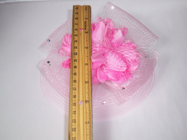 Kentucky Derby fascinator fascinator headpiece hat fascinator clip mesh hat fascinator Pink Fascinator,English hat fascinator headband