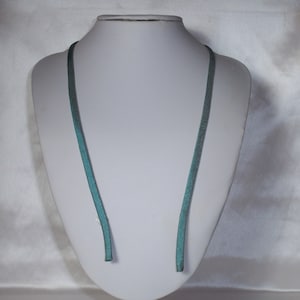 Teal Gray Satin Dress Straps: Detachable Spaghetti Straps