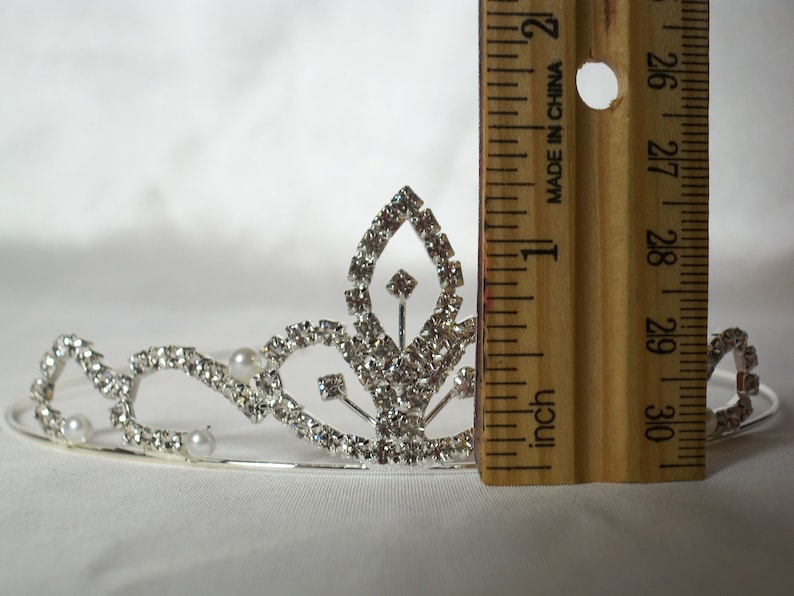 Rhinestone Flower Bridal Tiara