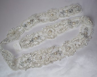 Beaded bridal belt, rhinestone bridal belt, bridal belt sash, bridal dress belt, wedding dress belt, wedding sash, bridal sash, beaded sash