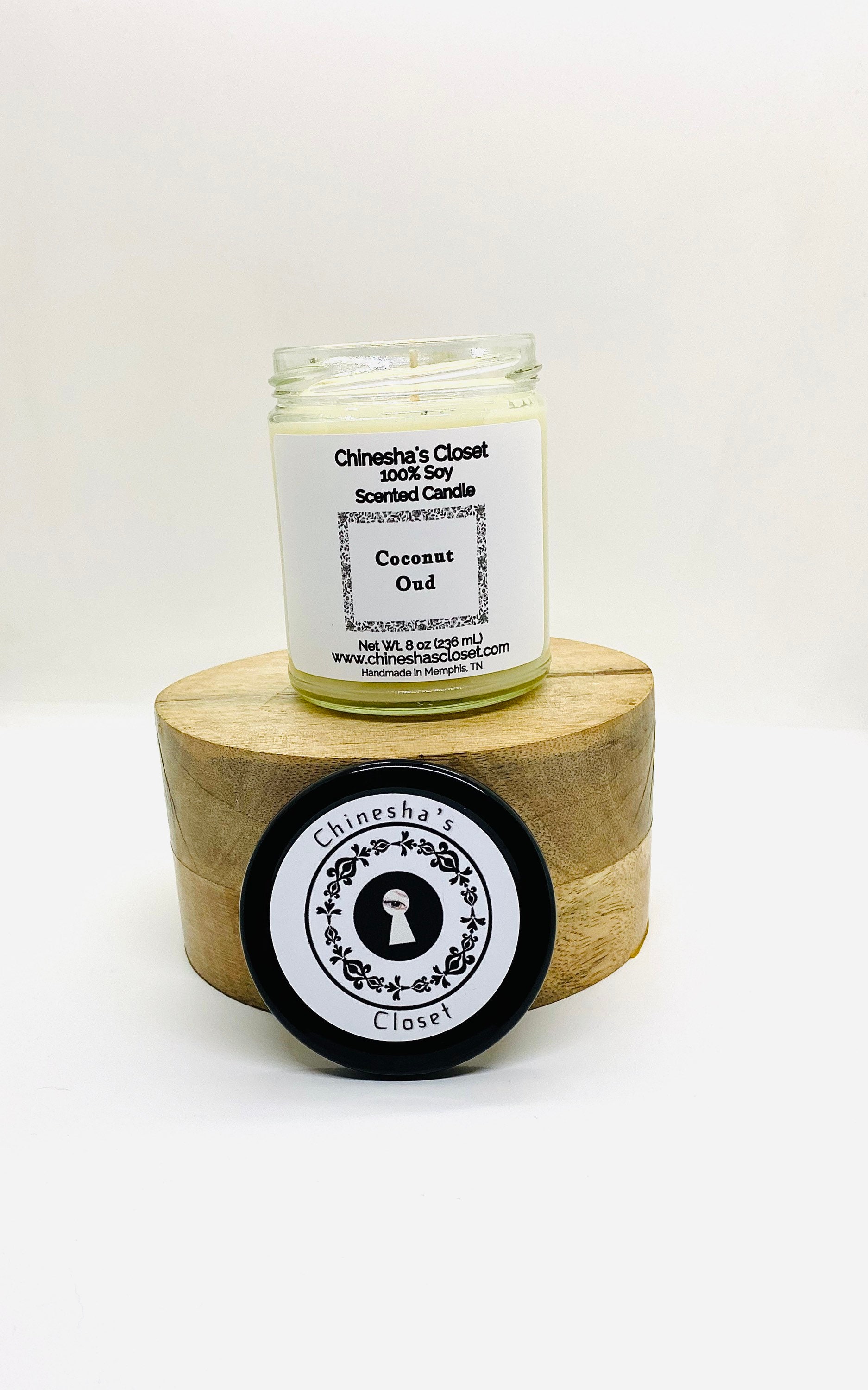 Coconut Oud Candle Scented Candles Soy Candles Handmade Etsy